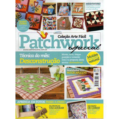 Tamanhos, Medidas e Dimensões do produto Revista Patchwork Especial Ed. Minuano Nº18