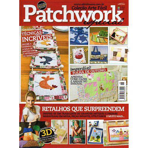 Tamanhos, Medidas e Dimensões do produto Revista Patchwork Especial Ed. Minuano Nº26