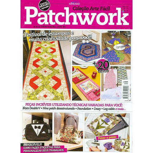 Tamanhos, Medidas e Dimensões do produto Revista Patchwork Especial Ed. Minuano Nº39