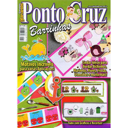 Tamanhos, Medidas e Dimensões do produto Revista Ponto Cruz Barrinhas Ed. Liberato Nº152