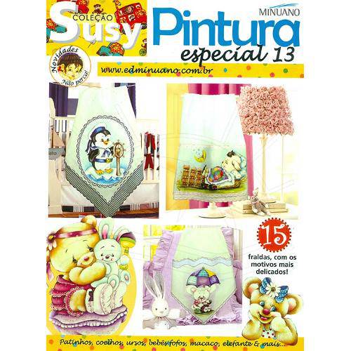 Tamanhos, Medidas e Dimensões do produto Revista Susy Pintura Especial Ed. Minuano Nº13