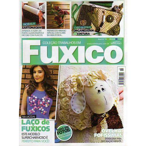 Tamanhos, Medidas e Dimensões do produto Revista Trabalhos em Fuxico Ed. Minuano Nº15