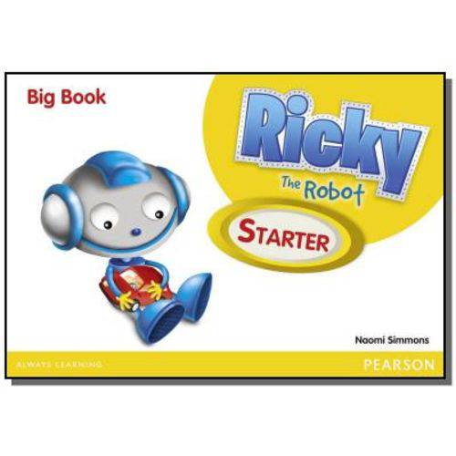 Tamanhos, Medidas e Dimensões do produto Ricky The Robot Starter Big Book