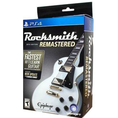 Tamanhos, Medidas e Dimensões do produto Rocksmith 2014 Edition Remastered - PS4