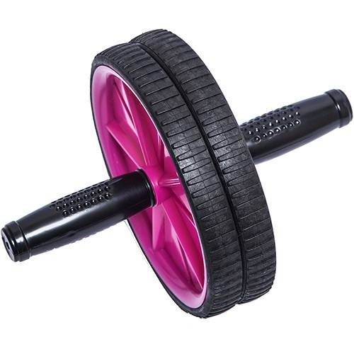 Tamanhos, Medidas e Dimensões do produto Roda Abdominal By Cau Saad Acte Sports Cau13 - Rosa/Preto