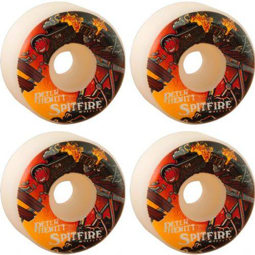 Tamanhos, Medidas e Dimensões do produto Roda de Skate Spitfire Peter Hewitt 54MM