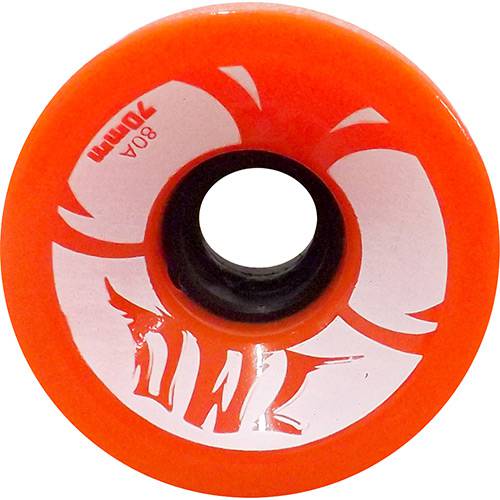 Tamanhos, Medidas e Dimensões do produto Roda para Skate Sun 70mm 80a Owl Sports - Laranja