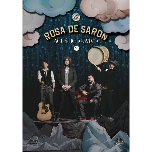 Tamanhos, Medidas e Dimensões do produto Rosa de Saron - Acustico e ao Vivo 2/3 - DVD