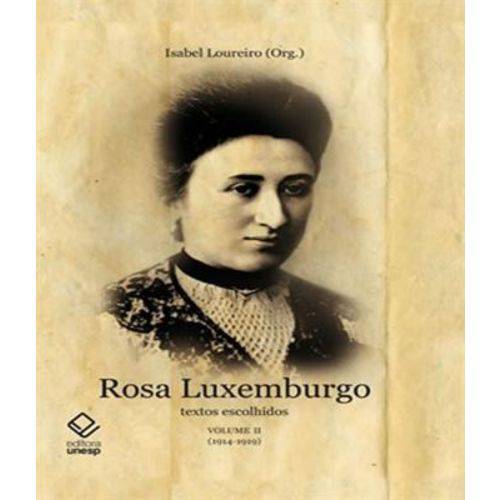 Tamanhos, Medidas e Dimensões do produto Rosa Luxemburgo - Textos Escolhidos - Vol Ii