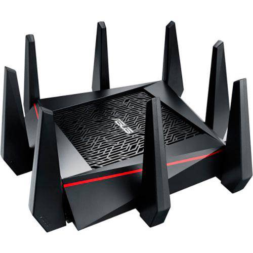 Tamanhos, Medidas e Dimensões do produto Roteador Wireless - Asus Tri-Band Ac5300 - Preto - Rt-Ac5300