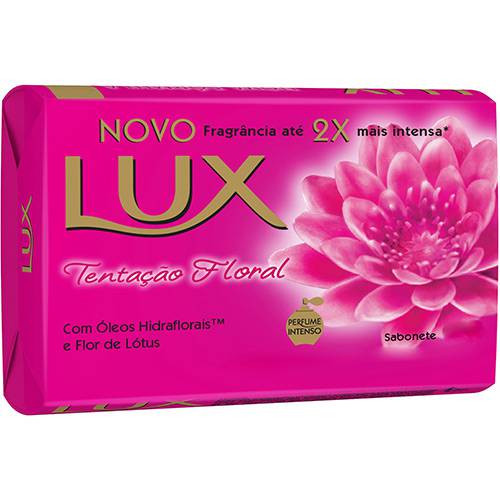 Tamanhos, Medidas e Dimensões do produto Sabonete em Barra Lux Tentação Floral 85g