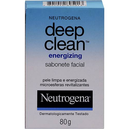 Tamanhos, Medidas e Dimensões do produto Sabonete Facial Neutrogena Deep Clean Energizing 80g