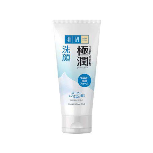Tamanhos, Medidas e Dimensões do produto Sabonete Hidratante Hada Labo Gokujyun Acid Hyaluronic Face Wash 100g