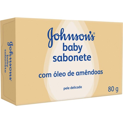 Tamanhos, Medidas e Dimensões do produto Sabonete Johnson's Baby Óleo de Amêndoas 80g