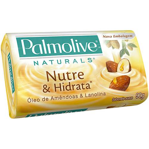 Tamanhos, Medidas e Dimensões do produto Sabonete Palmolive Suave Lanolina e Óleo de Amêndoas 90g