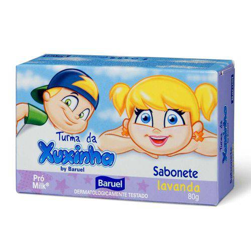 Tamanhos, Medidas e Dimensões do produto Sabonete Turma da Xuxinha Lavanda 80g