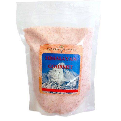 Tamanhos, Medidas e Dimensões do produto Sal Rosa do Himalaia Iodado Fino Gourmet - 1Kg