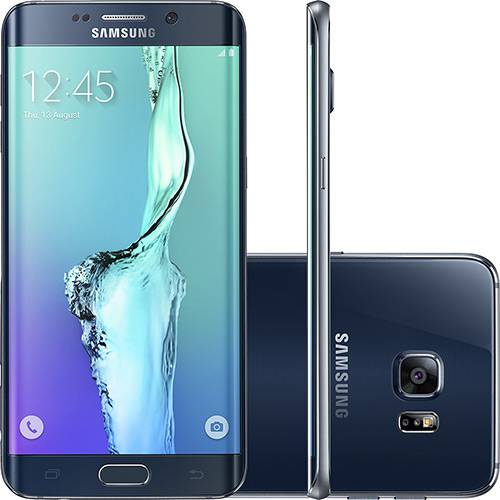 Tamanhos, Medidas e Dimensões do produto Samsung Galaxy S6 Edge Plus Preto 32GB 3G Android Tela 5.7" Processador Octa Core Câmera 16MP
