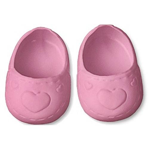 Tamanhos, Medidas e Dimensões do produto Sapato para Boneca – Modelo Sapatilha 5cm – Little Mommy - Rosa– Laço de Fita