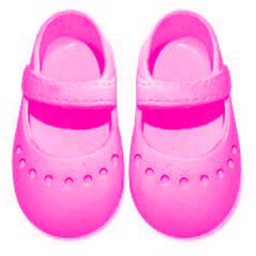 Tamanhos, Medidas e Dimensões do produto Sapato para Boneca – Modelo Sapatilha 7cm – Adora Doll - Pink – Laço de Fita
