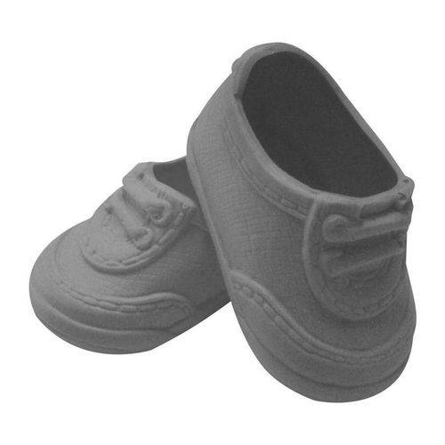 Tamanhos, Medidas e Dimensões do produto Sapato para Boneca – Modelo Tênis 8cm – Adora Doll - Preto – Laço de Fita
