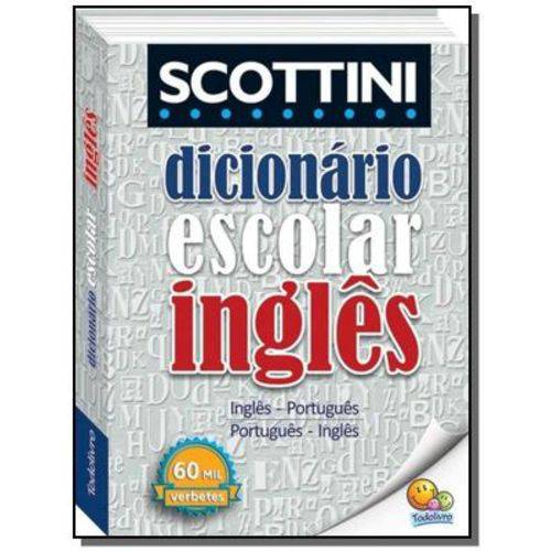 Tamanhos, Medidas e Dimensões do produto Scottini - Dicionario Escolar Ingles