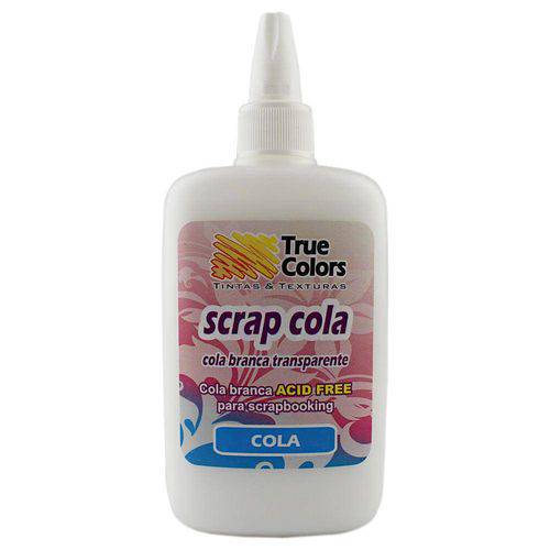 Tamanhos, Medidas e Dimensões do produto Scrap Cola Branca True Colors 90 Ml