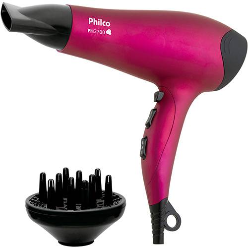 Tamanhos, Medidas e Dimensões do produto Secador Cabelos Ph3700 Pink - Philco