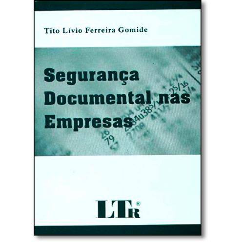 Tamanhos, Medidas e Dimensões do produto SEGURANÇA Documental Nas Empresas