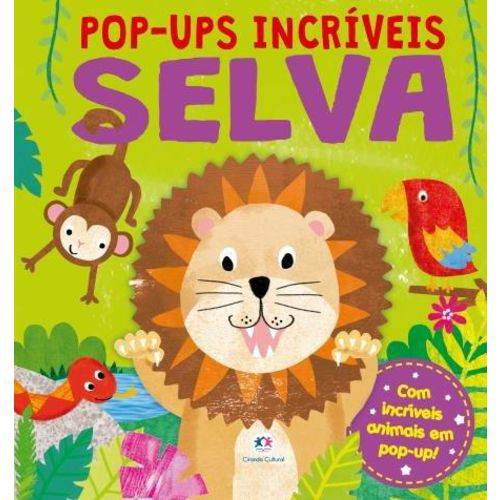 Tamanhos, Medidas e Dimensões do produto Selva - com Incríveis Animais em Pop-up!