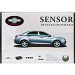 Tamanhos, Medidas e Dimensões do produto Sensor de Estacionamento C/ Visor + 4 Pontos Sonoro - Preto - Sur Vision