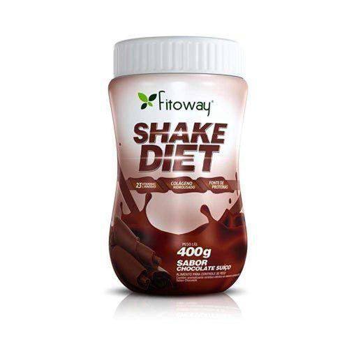 Tamanhos, Medidas e Dimensões do produto Shake Diet - 400g Chocolate Suiço - Fitoway