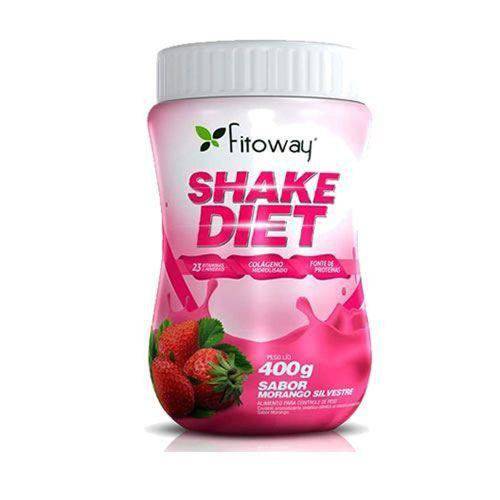 Tamanhos, Medidas e Dimensões do produto Shake Diet - 400g Morango Silvestre - Fitoway