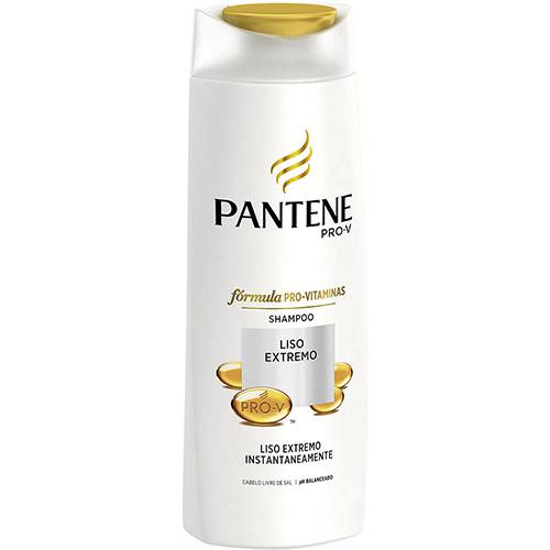 Tamanhos, Medidas e Dimensões do produto Shampoo 400ml Pantene Liso Extremo