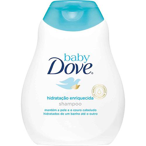 Tamanhos, Medidas e Dimensões do produto Shampoo Baby Dove Hidratação Enriquecida - 200ml