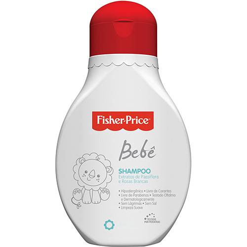 Tamanhos, Medidas e Dimensões do produto Shampoo Bebê Fisher Price 200 Ml