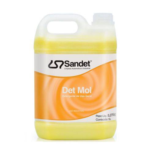 Tamanhos, Medidas e Dimensões do produto Shampoo Det Mol Lava Moto Detergente Automotivo 5Lts Sandet