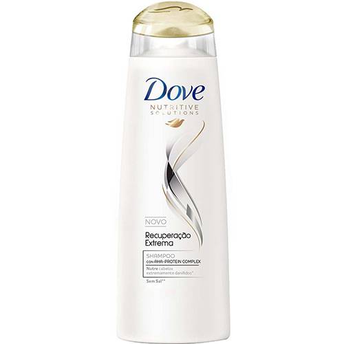 Tamanhos, Medidas e Dimensões do produto Shampoo Dove Recuperação Extrema 200ml