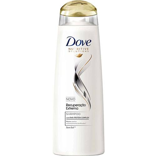 Tamanhos, Medidas e Dimensões do produto Shampoo Dove Recuperação Extrema 400ml