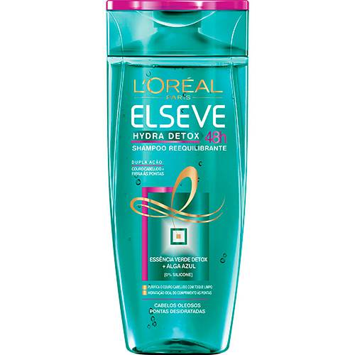 Tamanhos, Medidas e Dimensões do produto Shampoo Elseve Hydra-Detox Anti-Oleosidade - 200ml