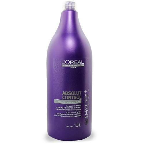 Tamanhos, Medidas e Dimensões do produto Shampoo Loréal Professionnel Absolut Control 1,5l