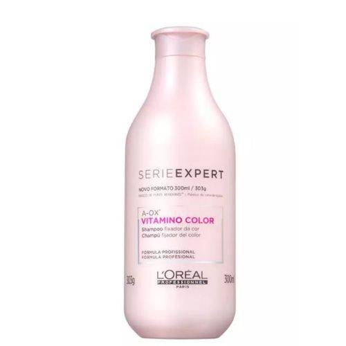 Tamanhos, Medidas e Dimensões do produto Shampoo Loreal Vitamino Color A-ox Expert 300ml