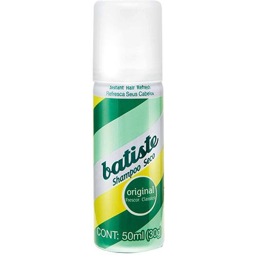 Tamanhos, Medidas e Dimensões do produto Shampoo Seco Batiste Original 50ml