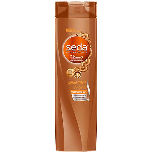 Tamanhos, Medidas e Dimensões do produto Shampoo Seda Keraforce Original 325ml