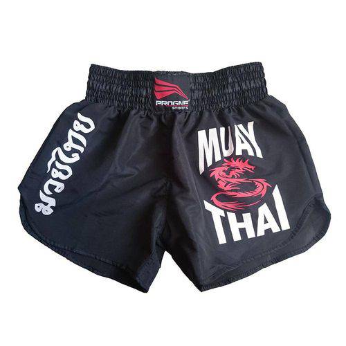 Tamanhos, Medidas e Dimensões do produto Short Muay Thai Feminino Preto