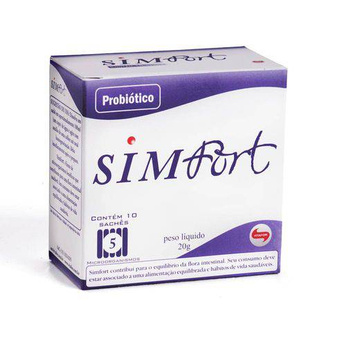 Tamanhos, Medidas e Dimensões do produto Simfort - 10 Sachês de 2g