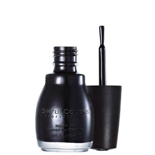 Tamanhos, Medidas e Dimensões do produto SinfulColors Professional Black On Black 103 - Esmalte 15ml Preto Preto Preto Preto