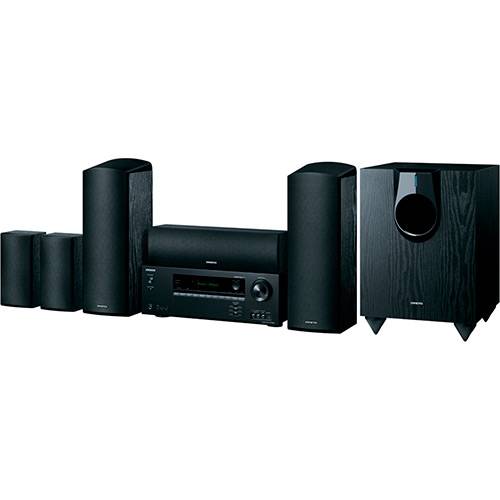 Tamanhos, Medidas e Dimensões do produto Sistema de Home Theater Onkyo 5.1.2 Canais HT-S5800 - Preto