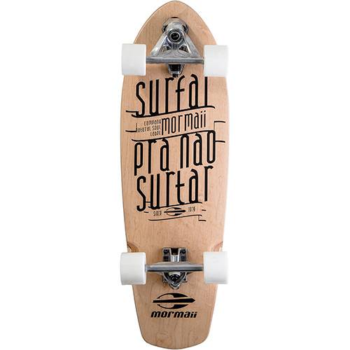 Tamanhos, Medidas e Dimensões do produto Skate Carver Mormaii Madeira