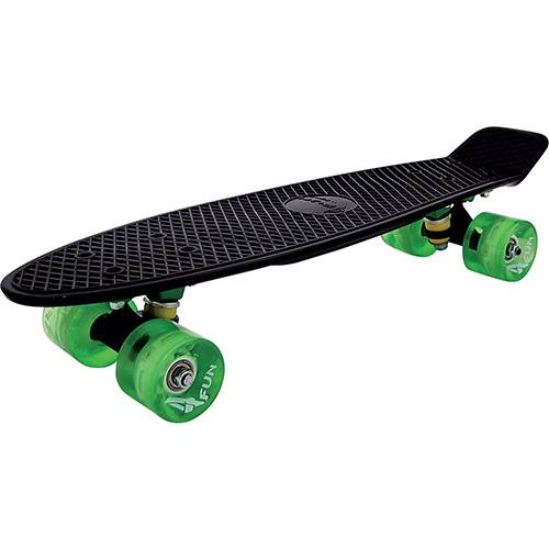 Tamanhos, Medidas e Dimensões do produto Skate Cruisers 4Fun Black 22 - 4 Fun Skateboards